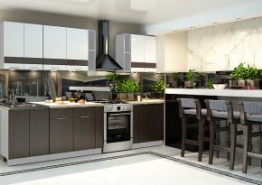 Кухонный гарнитур Терра в Новосибирске - mebelnovo.ru | фото