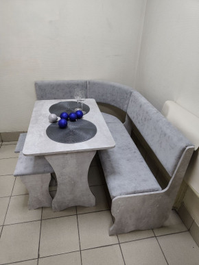 Кухонный уголок Миссия V велюр (цемент) в Новосибирске - mebelnovo.ru | фото