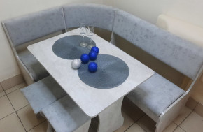 Кухонный уголок Миссия V велюр (цемент) в Новосибирске - mebelnovo.ru | фото