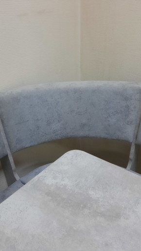 Кухонный уголок Миссия V велюр (цемент) в Новосибирске - mebelnovo.ru | фото