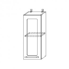 Монако ВПС 300 шкаф верхний стекло в Новосибирске - mebelnovo.ru | фото