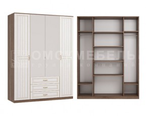Шкаф 4-х дверный в Новосибирске - mebelnovo.ru | фото