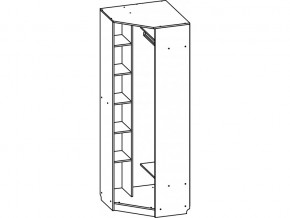 Шкаф угловой Город SV в Новосибирске - mebelnovo.ru | фото