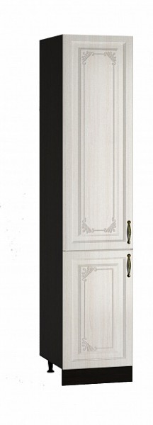 Виктория (каркас шп400, фасад ф-20, ф-91) Шкаф пенал в Новосибирске - mebelnovo.ru | фото